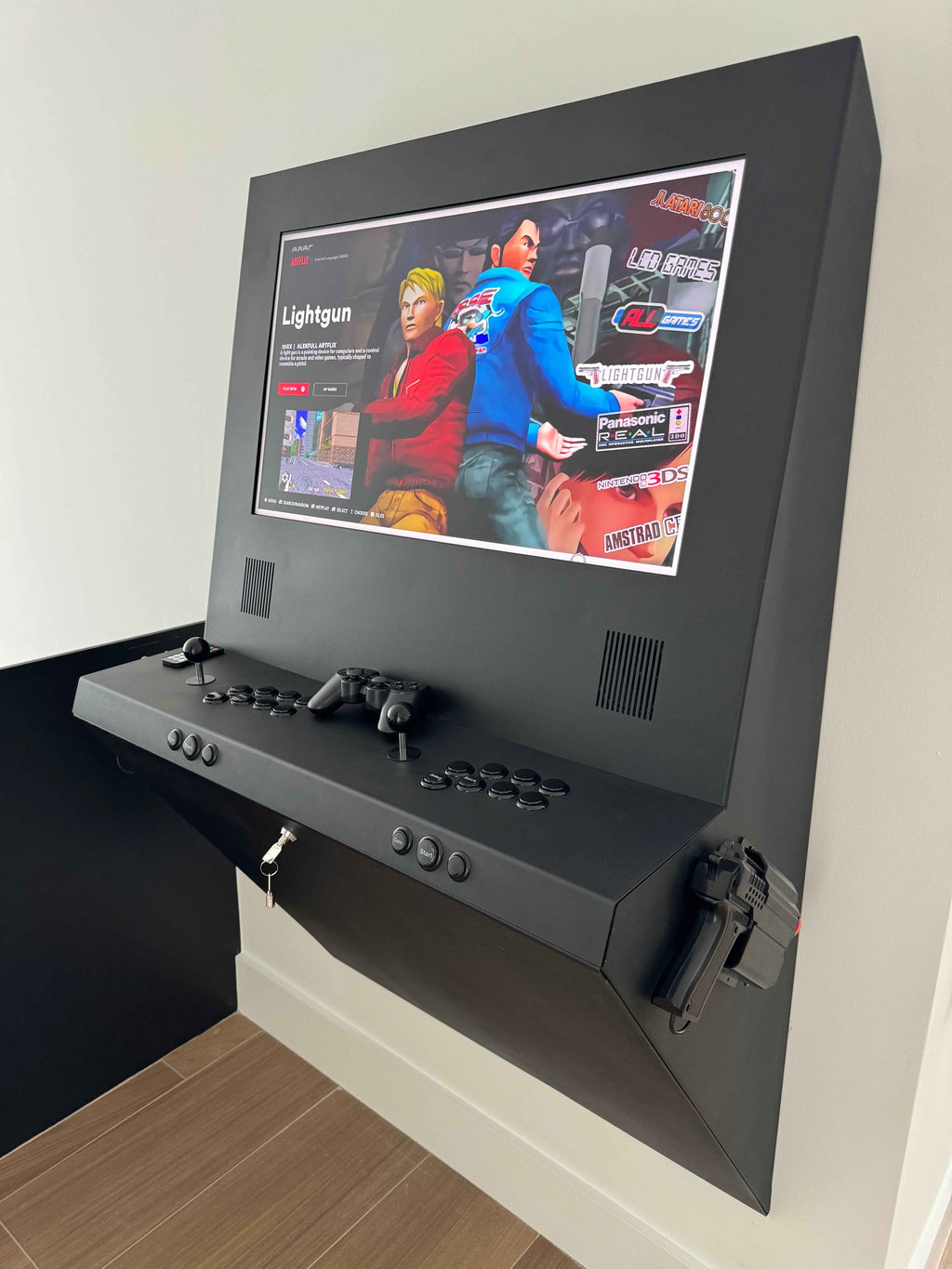 Wall Mounted Arcade - Steel Frame Only