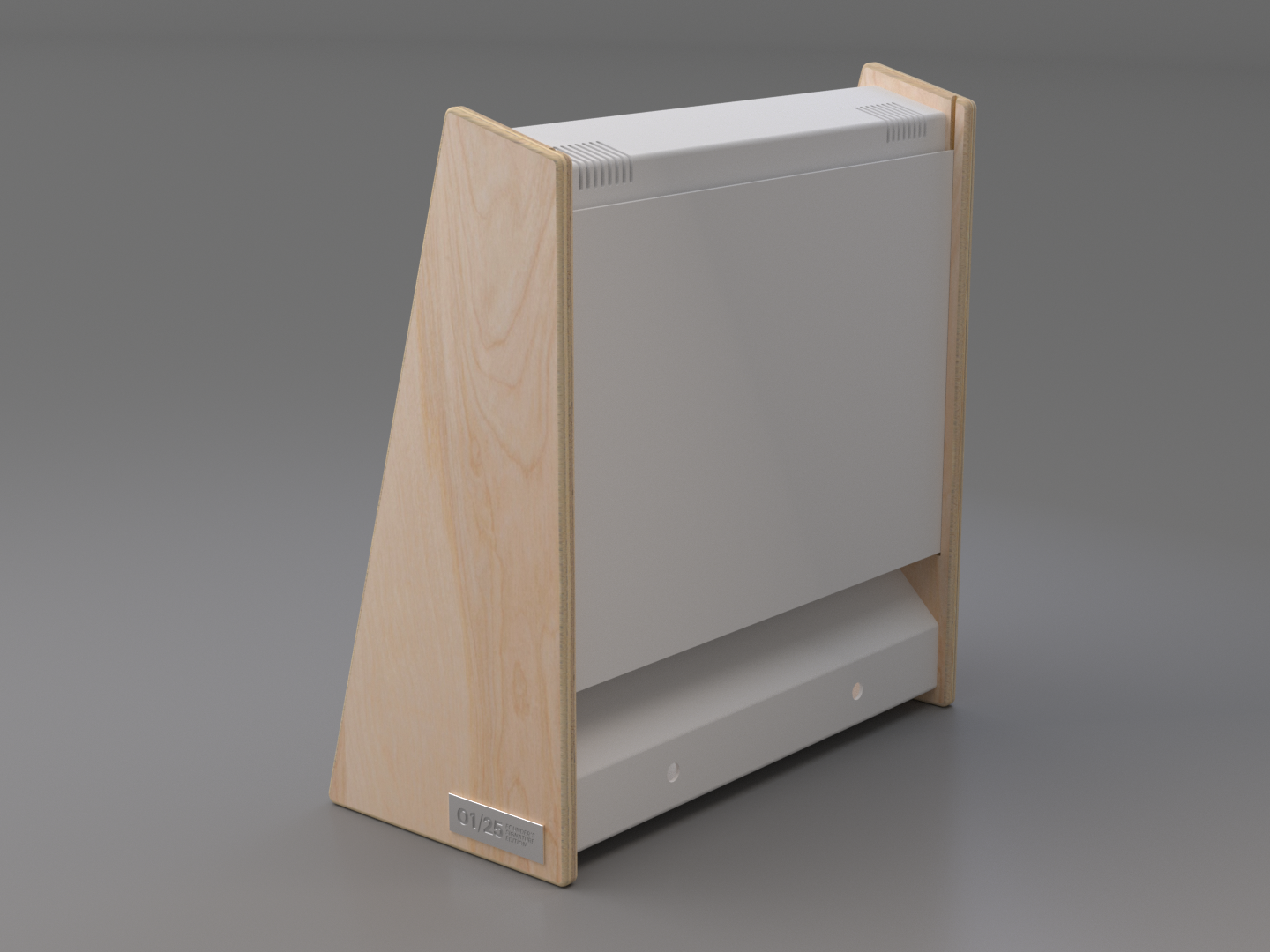 Umbrella Mini arcade cabinet birch finish