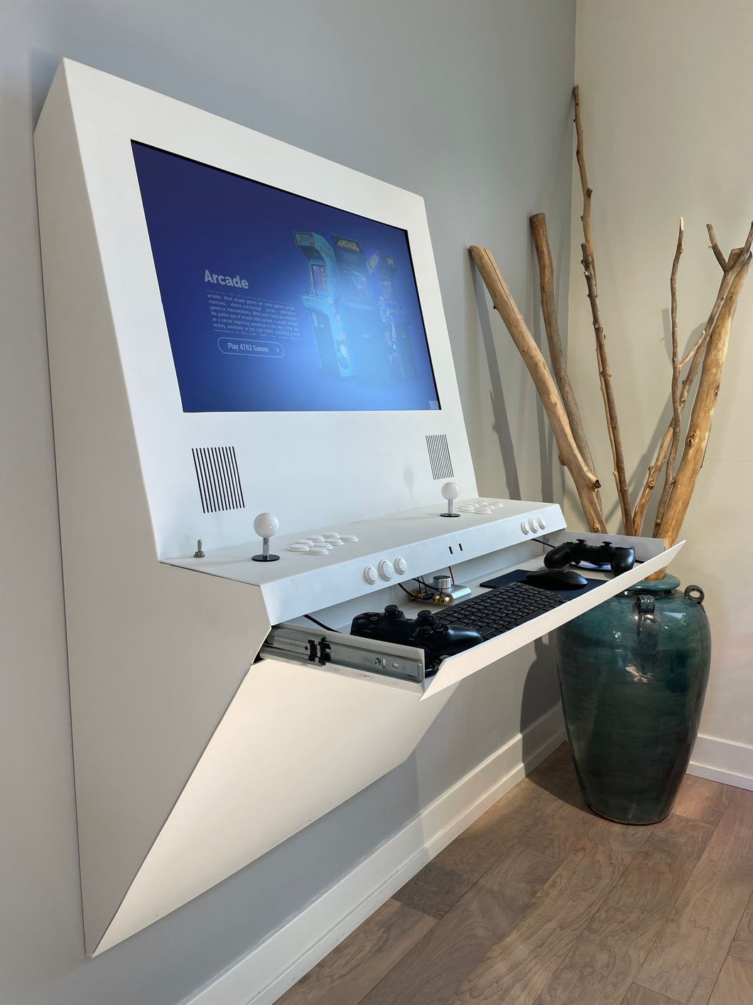 Wall Mounted Arcade - Steel Frame Only
